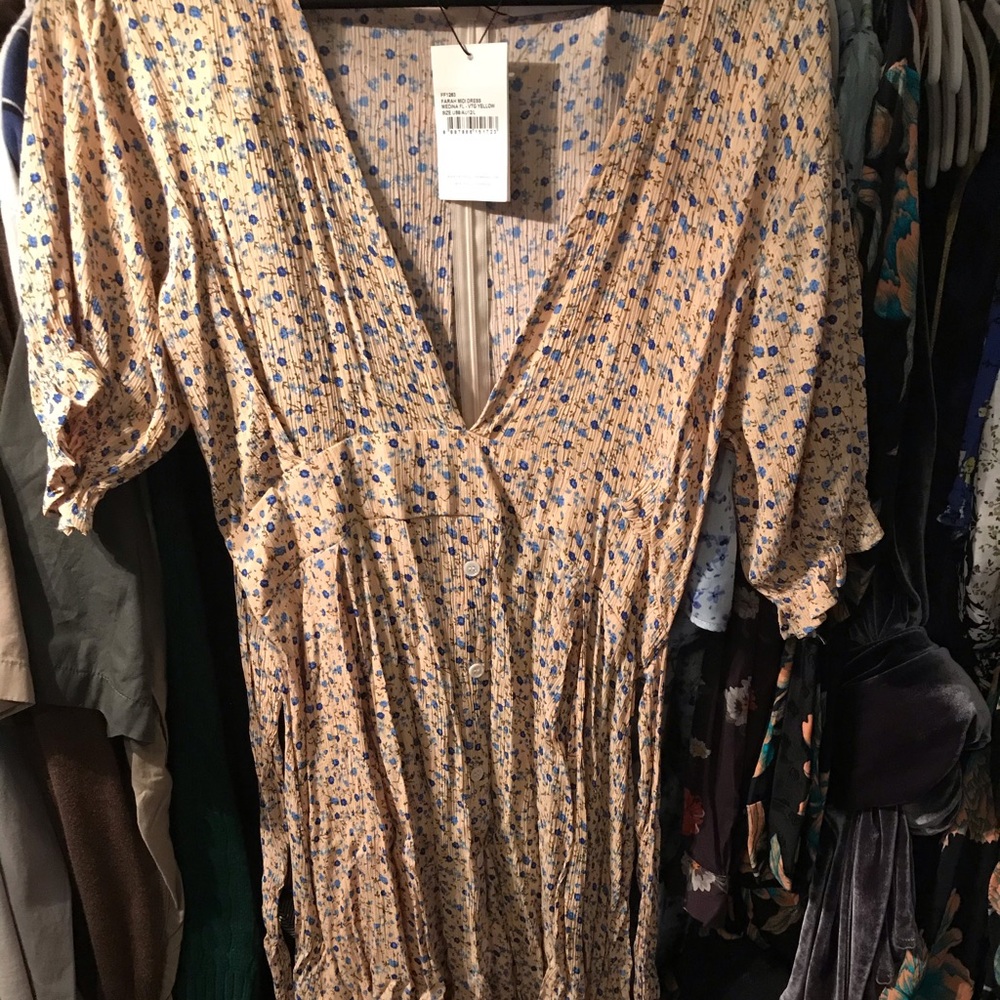 Faithfull the brand Farah midi floral dress medina